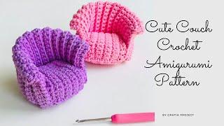 Cute Couch Crochet Amigurumi Pattern