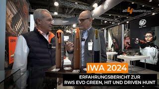 IWA 2024: Erfahrungsbericht zu den bleifreien Laborierungen RWS EVO GREEN, HIT und DRIVEN HUNT