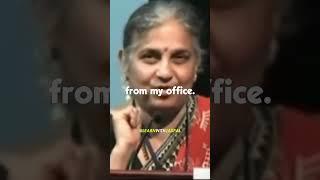 The smart boy and Sudha Murthy 