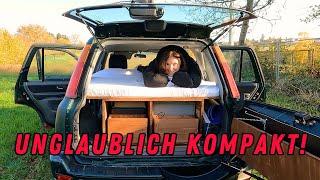 Dieses Mini-Camper-Setup WIRD EUCH UMWERFEN!  Platz für ALLES und ALLE!