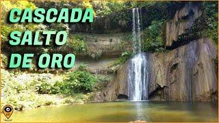 La ADMIRABLE CASCADA SALTO de ORO en Guayas [Ecuador]