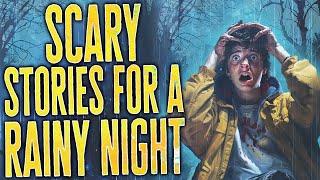 3 Hours of Scary Stories for a Rainy Night | with Ambient Rain Sounds | Black Screen Compilation