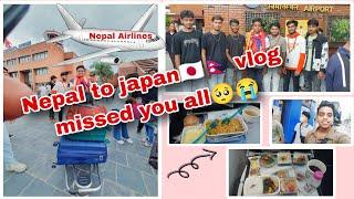 Nepal to japan  vlog missed you all #japan#travelling