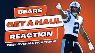 Chicago Bears TRADE 1st Overall Pick to the Carolina Panthers REACTION