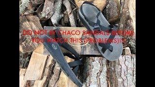 DO NOT BUY CHACO SANDALS UNTIL YOU WATCH THIS!!! (PROBLEMS)