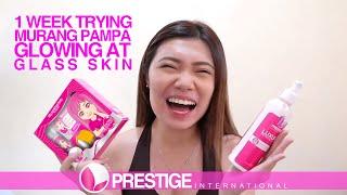 1 WEEK Trying MURANG PAMPA GLOWING AT GLASS SKIN VLOGMAS | Marie Joyce