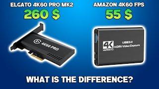 Elgato 4k60 pro mk2 vs Amazon 4k60 Capture Card | Stream Quality Test For Gamers