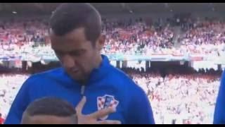 Tears Darijo Srna  for his father