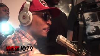 TI Tells Most Memorable Groupie Experience on @Hot1079atl & Debuts "Love This Life"