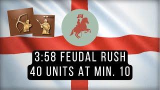 3:58 Feudal Rush English | Build Order Guides | Valdemar1902