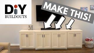 DIY Entertainment Center - DIY Buildouts Special Edition!