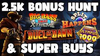 2.5K BONUS HUNT & SUPER BUYS - INCLUDING THE NEW DUEL AT DAWN AND GIVEAWAY DETAILS