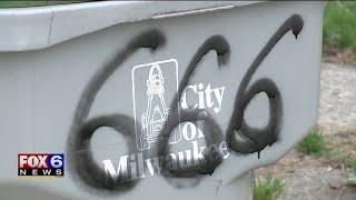 Satanic symbols spray painted in Milwaukee neighborhood after Easter