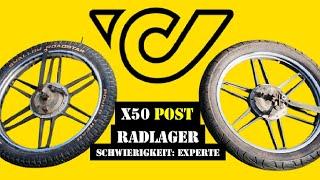 Radlager Puch X50 "ganz einfach" ‍️