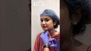 #ariyana at #hkpermanentmakeup for #doublechinreduction Hyderabad 9052339052 Vijayawada 9000002422