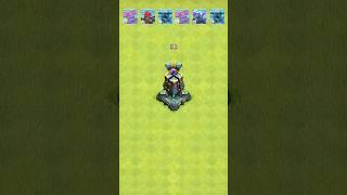 All Pekkas Vs Monolith||Clash of clan||#short #coc #clashofclans