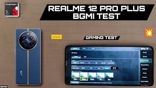 REALME 12 PRO PLUS BGMI TEST  || SD 7s GEN 2  || 90FPS || 2024 || #realme || WITH FPS METRE || TDM