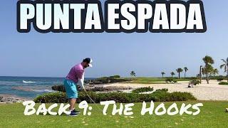 Working on a new swing change at Punta Espada (Back 9)