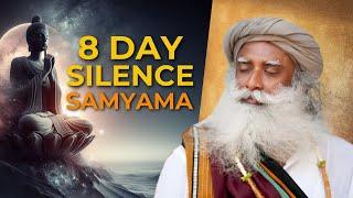 Importance of Silence in Samyama with Sadhguru