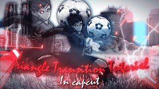 Haiko Like Transition Tutorial | Triangle Transition Tutorial In Capcut  #capcutpc