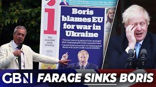 ‘FAKE Outrage!’ | Nigel Farage stunt EXPOSES media BIAS and ‘misleading’ headlines after BBC chat