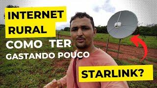 COMO FAÇO PARA TER INTERNET NA ROÇA  SEM  STARLINK
