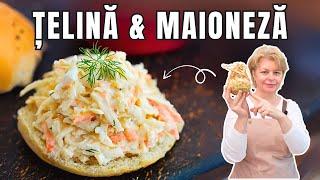 Salată de țelină cu maioneză dietetică - rețetă rapidă cu BlendyGo 3