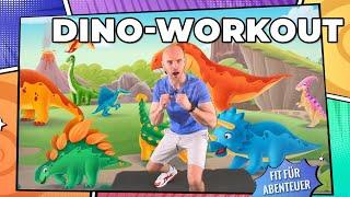 Dinosaurier-Fans aufgepasst: Das DINO WORKOUT - Fitness & Spaß für Kinder - Fit für Abenteuer!