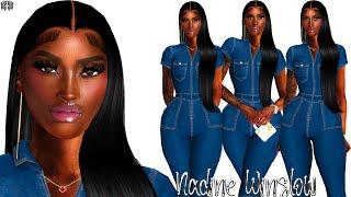 Sims 4 CAS |Nadine Wi.| Sim Download | BEST BLACK/URBAN SIMS 4 CC | 75 GB CC Folder | FREE CC Folder