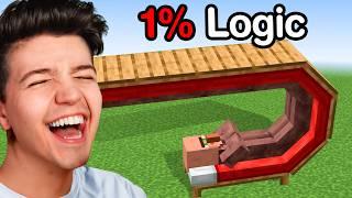 Minecraft on 1% Logic...