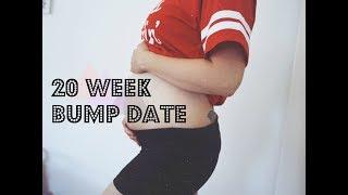 Pregnancy announcement! /20 week Bump date