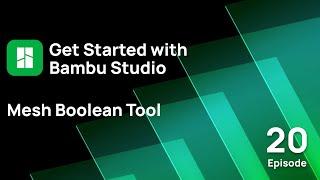 Bambu Studio Guide: Mesh Boolean Tool
