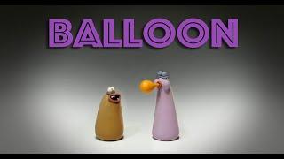 PURPLE & BROWN - BALLOON #animation #purpleandbrown #waaber