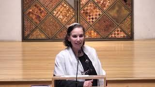 Rabbi Alexandra Wright sermon and baby blessing - Shabbat Ki Tavo 21 September 2024