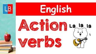 ACTION VERBS. Vocabulario en inglés para niños.‍ PRIMARIA