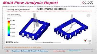 Mold flow analysis report by Ocoot.com