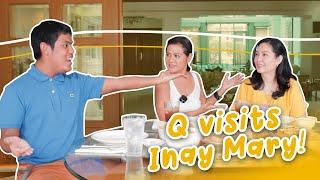 QUENTIN VISITS INAY MARY (CHIKAHAN WITH MS. @MaricelSoriano | CANDY AND QUENTIN | OUR SPECIAL LOVE