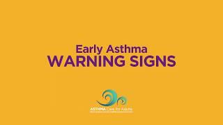 Early Warning Signs of an Asthma Attack