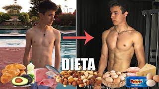 La MEJOR DIETA Para FLACOS ECTOMORFOS | Dieta De Volumen Para Aumentar Masa Muscular