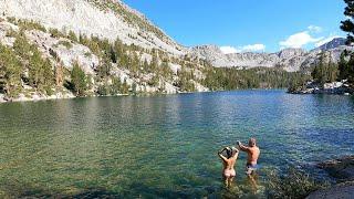 Valentine Lake Trail at Mammoth Lakes, CA - Extended Virtual Hike - Tranquil, Calm Hiking.