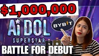 BYBIT AI-DOL SUPERSTAR BATTLE FOR DEBUT! SUPPORT YOUR FAVORITE AI PROJECT AND WIN!