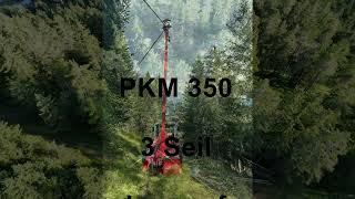 PKM350-3 Kippmastseilkran 3 Seil