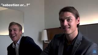 chaotic sebastian aho & teuvo teräväinen moments that make me chuckle