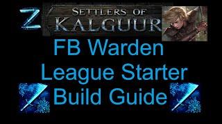 3.25 Frost Blades Warden League Start Build Guide