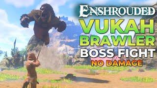 Enshrouded - Vukah Brawler, Location & Boss Fight (No Damage)