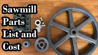 DIY Sawmill Parts List And Where To Get Them.