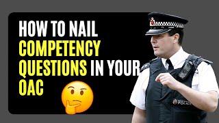 How to Nail Competency Questions in the Police Online Assessment Centre #policerecruitment