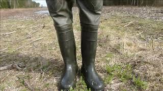 Rubber boots №171 - БОЛОТНЫЕ САПОГИ В ЛУЖЕ