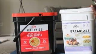 Readywise & Augason Farms Emergency Food Supply VERGLEICH