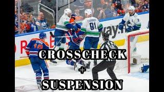 McDavid Gets Cross Checked-Dr. Wilson Reacts